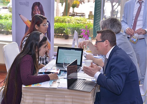 A glimpse of a Choose Campus France event from the past