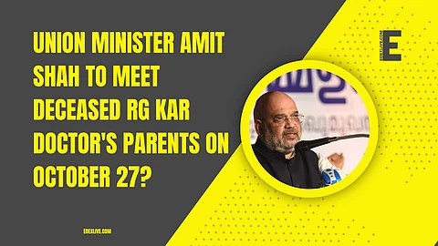 Union Minister Amit Shah to meet RG Kar victim's parents