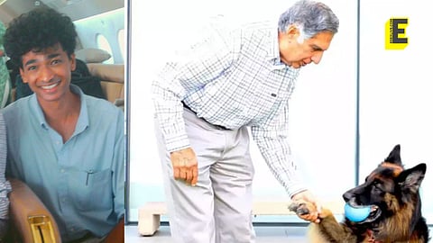 Shantanu Naidu, Ratan Tata and Tito