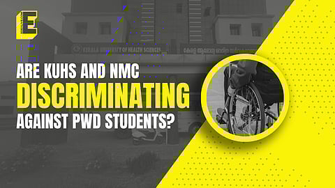 Kerala University of Health Sciences, NMC discriminating against PwD students, allege parents