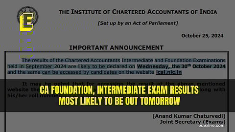 CA results...