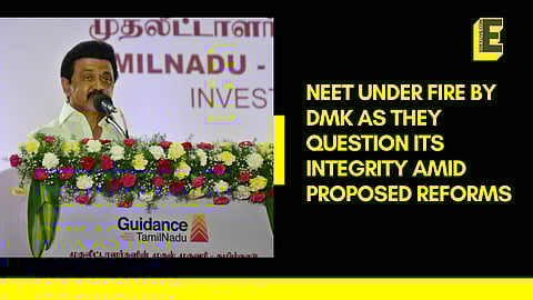 DMK on NEET exam