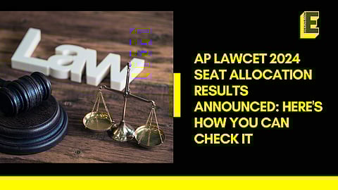 AP Lawcet 2024 seat allotment