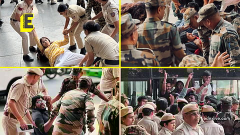 SFI Delhi students detained by police