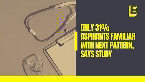 Only 31% aspirants familiar with NExT pattern: Study