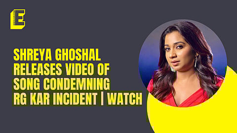 WATCH: Shreya Ghoshal releases video of the song condemning RG Kar incident