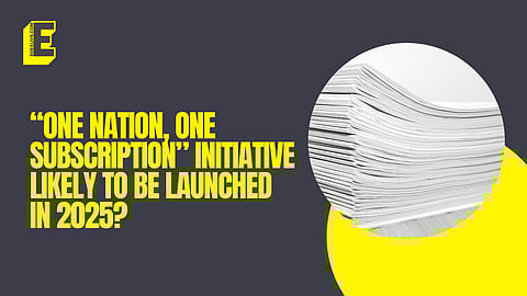“One Nation, One Subscription” initiative likely to be launched in 2025? What is it?