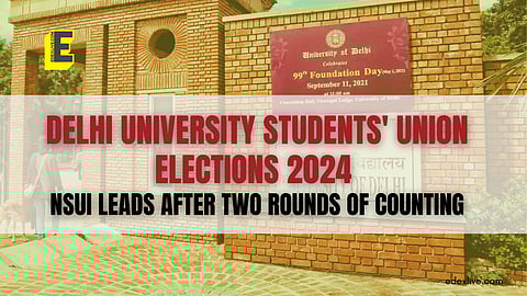 Delhi University Students' Union elections 2024
