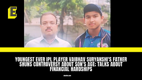 Vaibhav Suryanshi's father shuns controversy