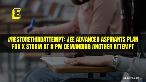 #Restorethirdattempt for JEE Advanced