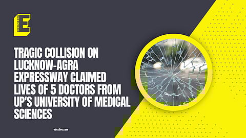 Tragic collision on Lucknow-Agra expressway