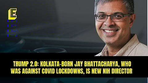 Jay Bhattacharya, new NIH director