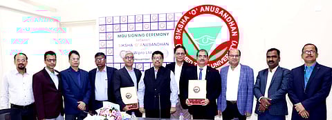 During the MoU signing ceremony