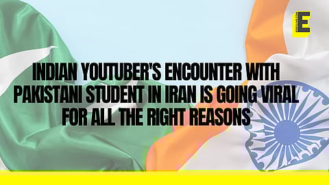 Indian YouTuber's encounter with Pakistani student