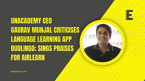Unacademy CEO Gaurav Munjal