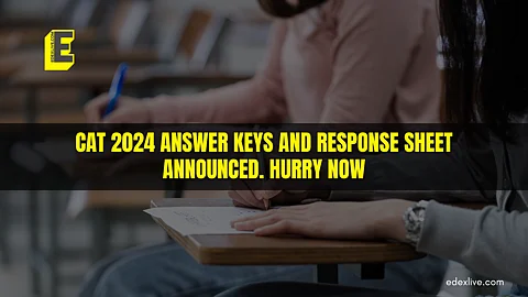 CAT 2024 answer keys announced