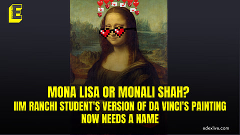 IIM Ranchi student's version of da Vinci's painting