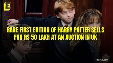 Rare first edition of Harry Potter sells for Rs 50 lakh