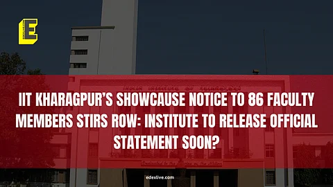 IIT Kharagpur’s showcause notice to 86 faculty members