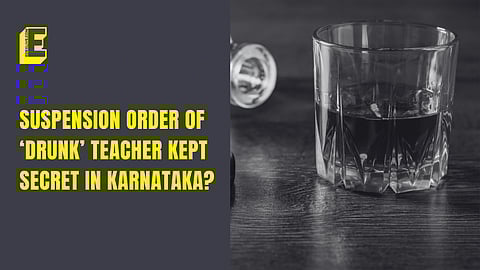 Karnataka: Was suspension order of a ‘drunk’ teacher in gov't school kept a secret?