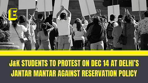 The protest will take place at 10 am on Saturday, December 14