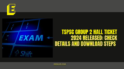 TSPSC Group 2 hall ticket 2024 released: