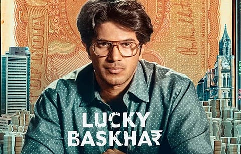 Lucky Bhaskar movie poster