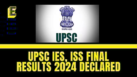 UPSC IES, ISS final results 2024 OUT now at upsc.gov.in