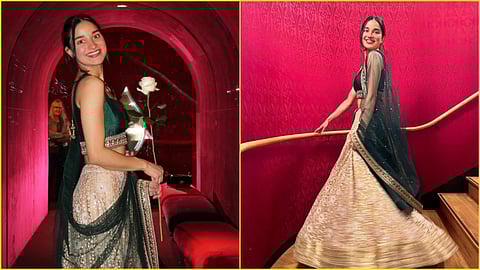 Half-Indian graduate Lakshmi Kumari celebrated her roots and achievement by donning a lehenga to her convocation in Switzerland