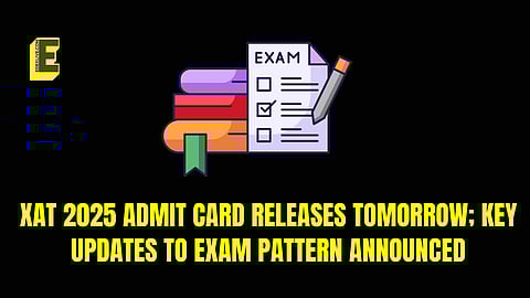 XAT 2025 admit card releases tomorrow; key updates to exam pattern announced