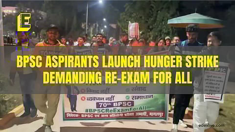 BPSC aspirants’ protest to continue; indefinite hunger strike launched demanding re-exam for all