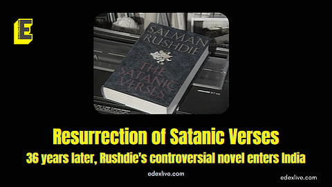 Salman Rushdie’s controversial novel The Satanic Verses