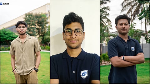 From left to right: Pritam, Abhinav & Ayaan