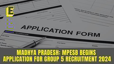 MPESB begins application process for 1,170 vacancies in Group 5 Recruitment 2024; Apply Now