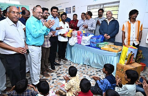 At Ananda Nilayam School