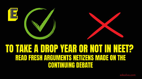 NEET: To take a drop year or not?