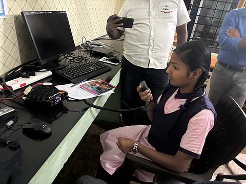 Using ham radio