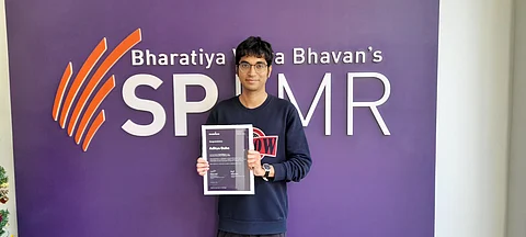 Student speaks