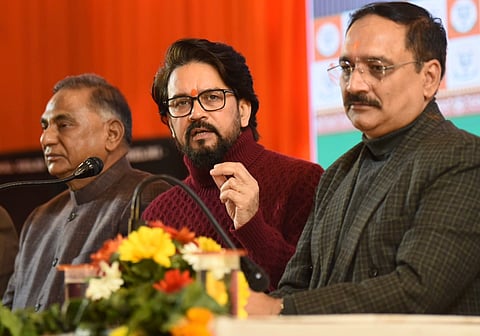 BJP leader Anurag Thakur
