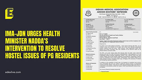 IMA-JDN writes to union health minister JP Nadda