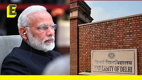 Delhi University opposes RTI plea on PM Modi’s degree, calls it ‘mere curiosity’