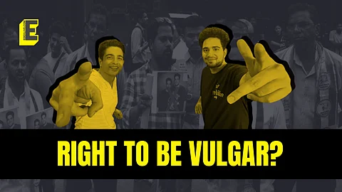 Where does free speech end and vulgarity begin?