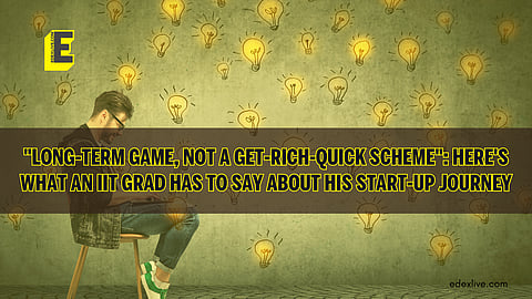 An IIT grad's startup journey