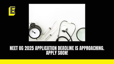 NEET UG 2025 application deadline