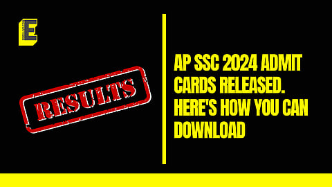 AP SSC 2024 admit cards
