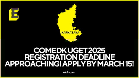 COMEDK UGET 2025 registration