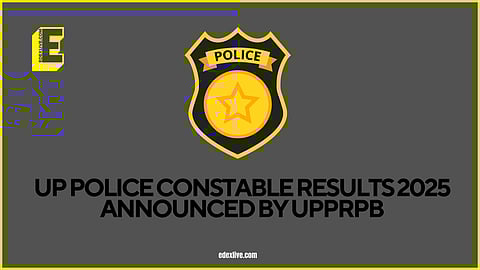 UP Police Constable results 2025