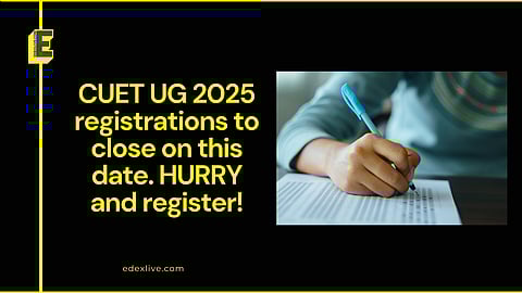 CUET UG 2025 registrations