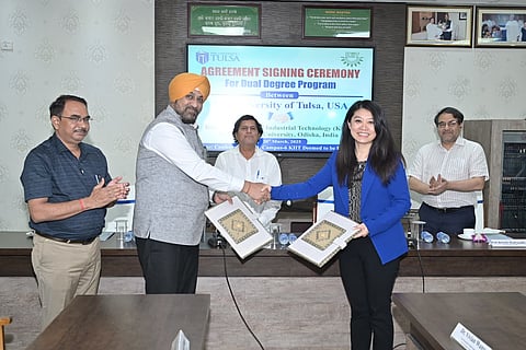 During the ceremony