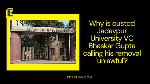 Jadavpur University VC Bhaskar Gupta's removal